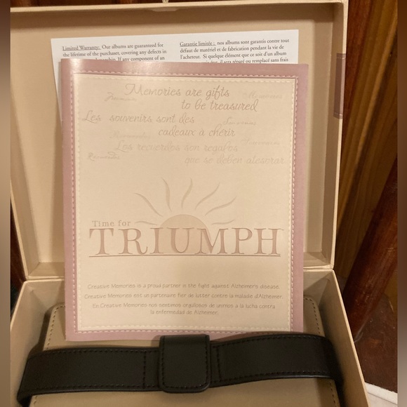 CREATIVE MEMORIES Triumph Memory Chest NIB - Picture 3 of 9